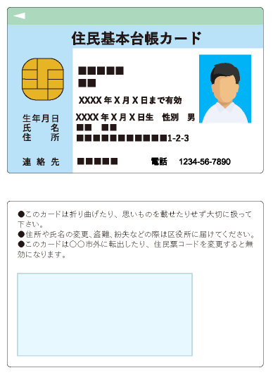 住民基本台帳カード